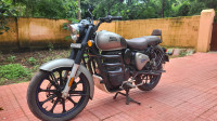 Dark Gun Metal Grey Royal Enfield Classic 350 Dual Channel BS6