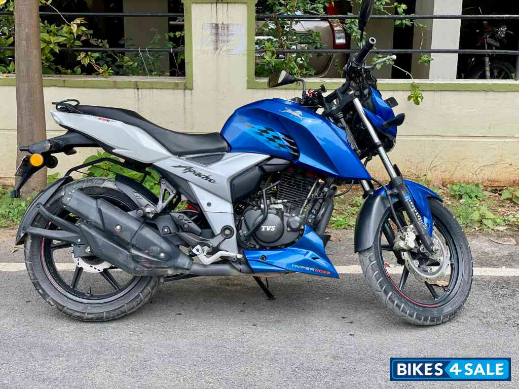 Blue TVS Apache Blue TVS Apache
