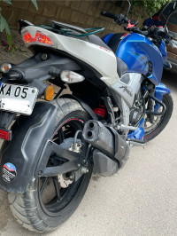 Blue TVS Apache