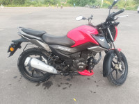 Red Black TVS Raider Split Seat