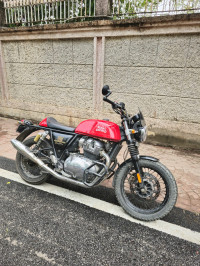 Red Royal Enfield Interceptor 650 Twin