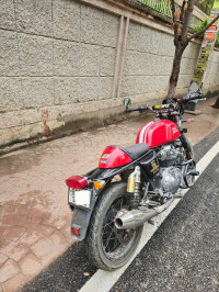 Red Royal Enfield Interceptor 650 Twin