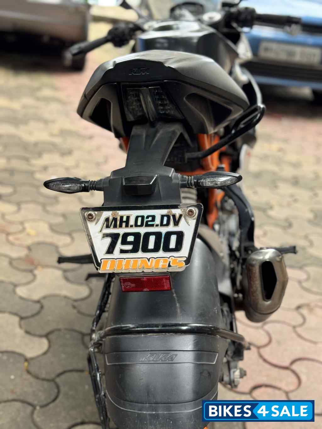 Orange And White KTM RC 390