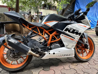 Orange And White KTM RC 390