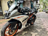 Orange And White KTM RC 390