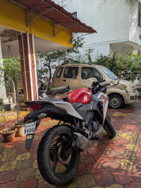 Red And White Honda CBR 150R