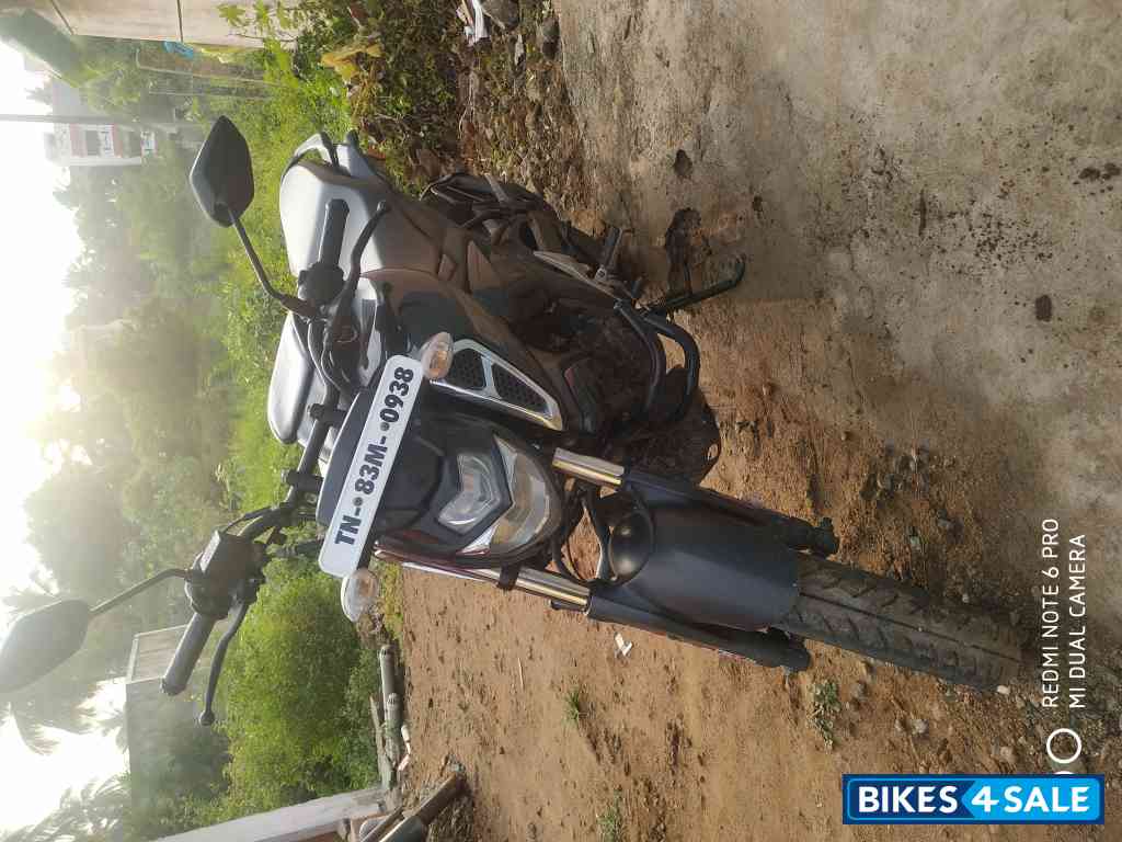 Black Yamaha FZ FI V3 BS6