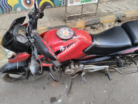 Red Bajaj Pulsar 135LS