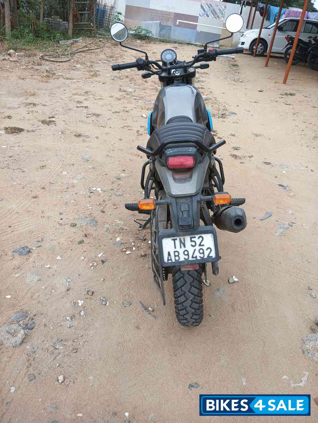 Graphite Blue Royal Enfield Scram 411