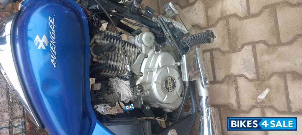 Blue Bajaj Avenger 220 DTS-i