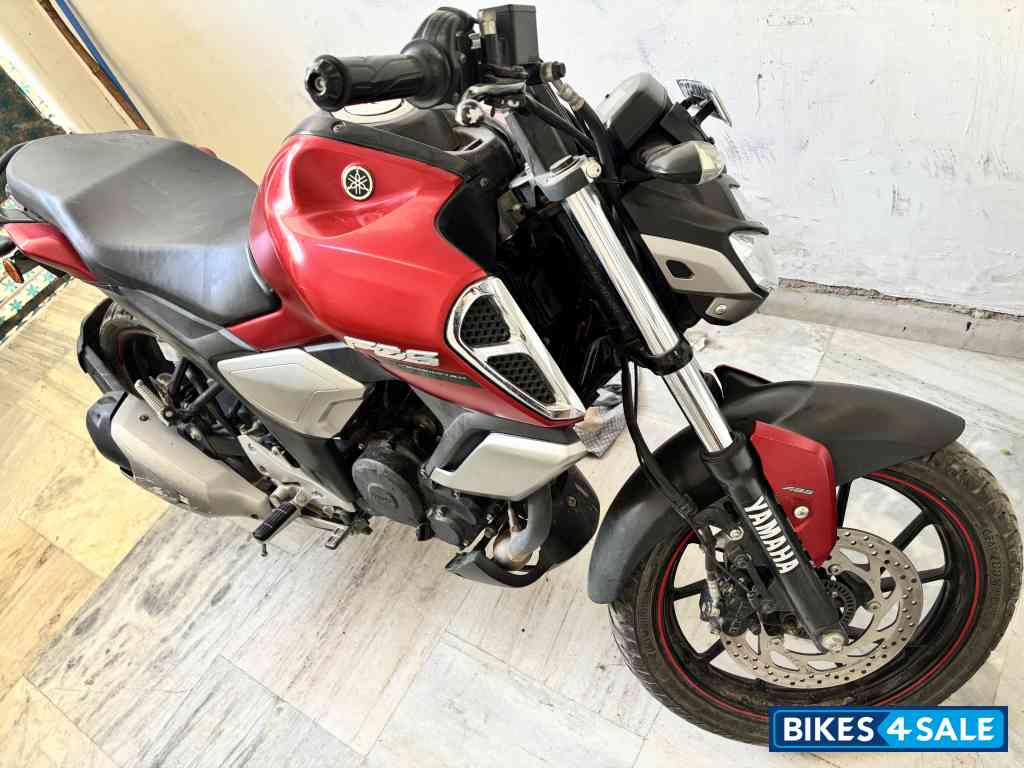 Red Yamaha FZ-S FI V3 BS6