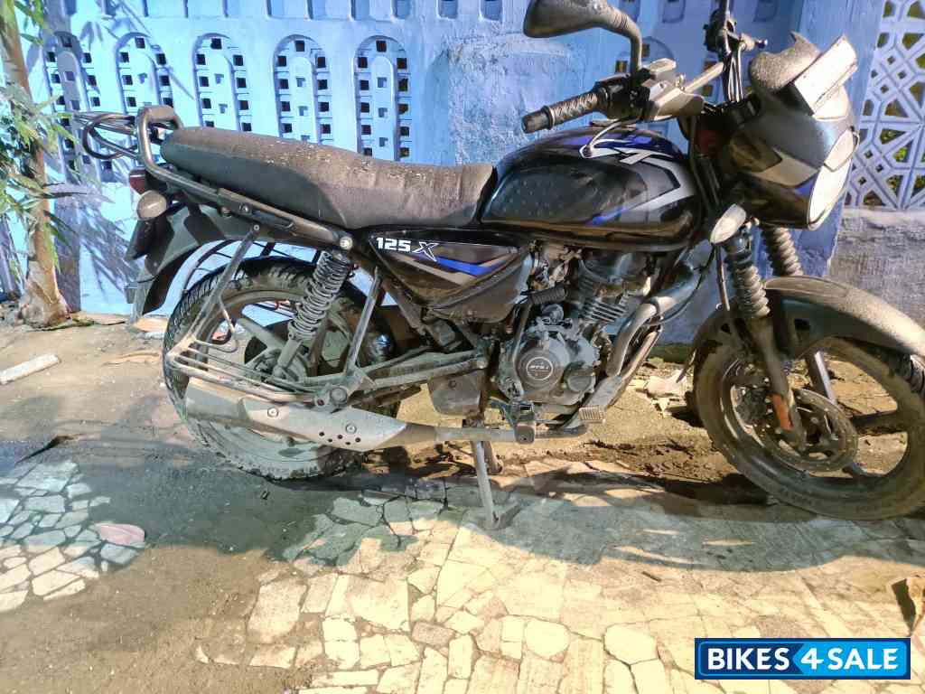 Black And Blue Bajaj CT 125X