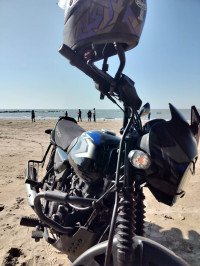 Black And Blue Bajaj CT 125X