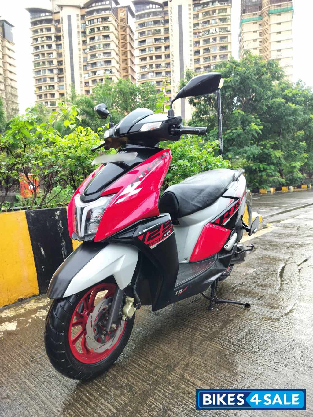 Red TVS NTORQ 125 Race XP