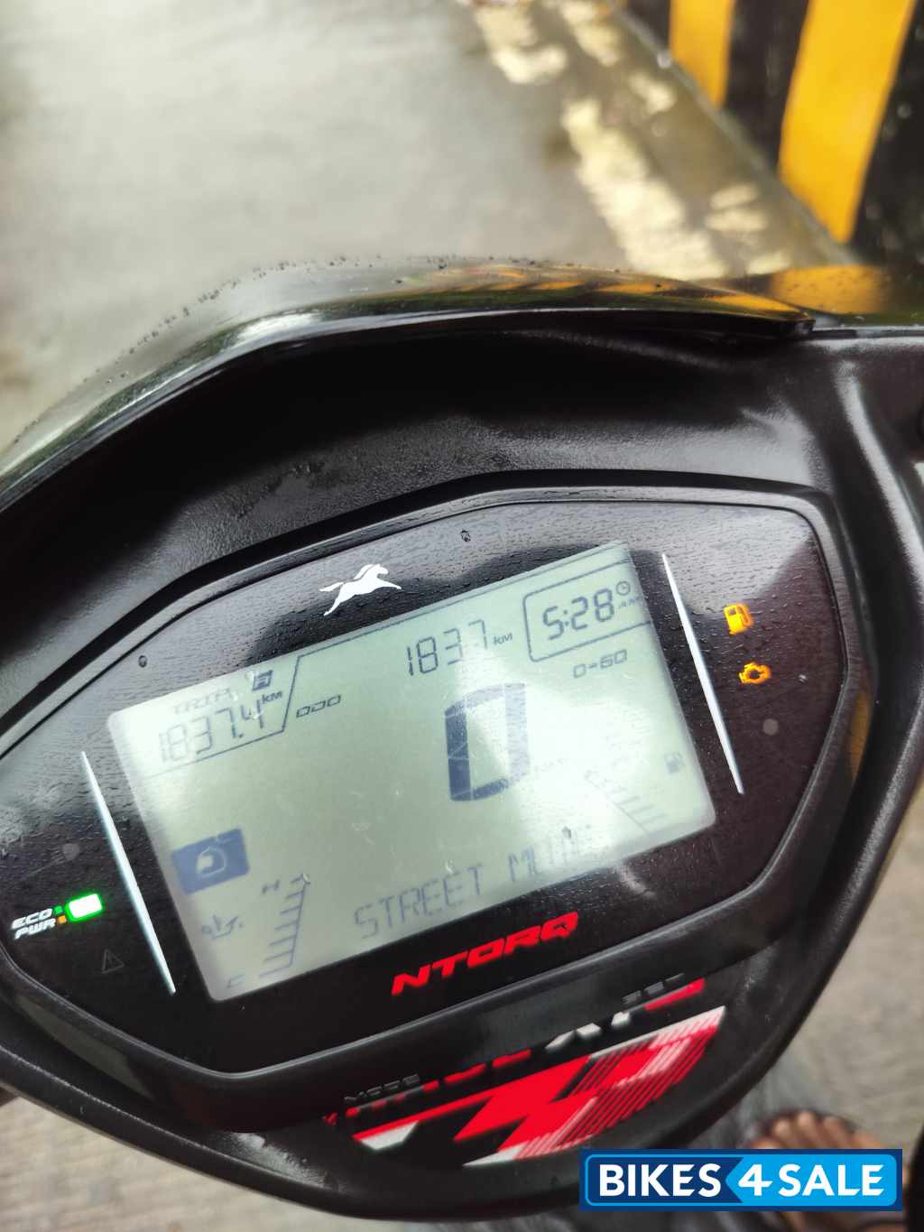 Red TVS NTORQ 125 Race XP Red TVS NTORQ 125 Race XP