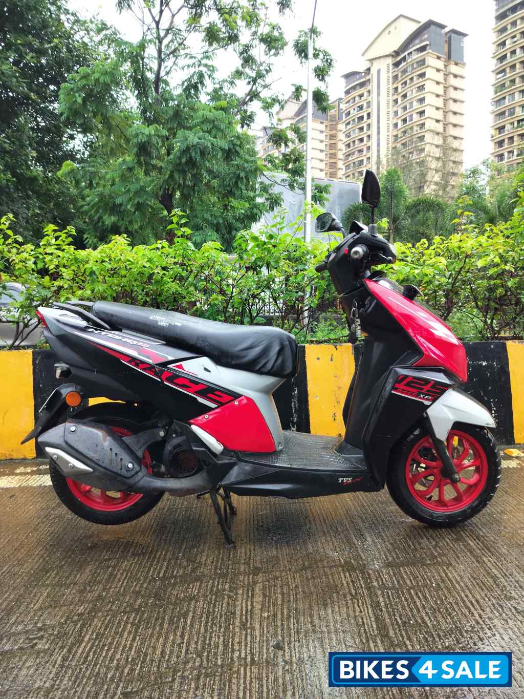 Red TVS NTORQ 125 Race XP Red TVS NTORQ 125 Race XP