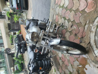 Silver Royal Enfield Bullet Electra