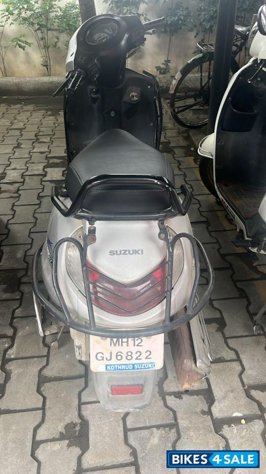Silver Suzuki Access 125