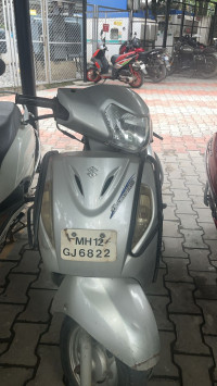 Silver Suzuki Access 125