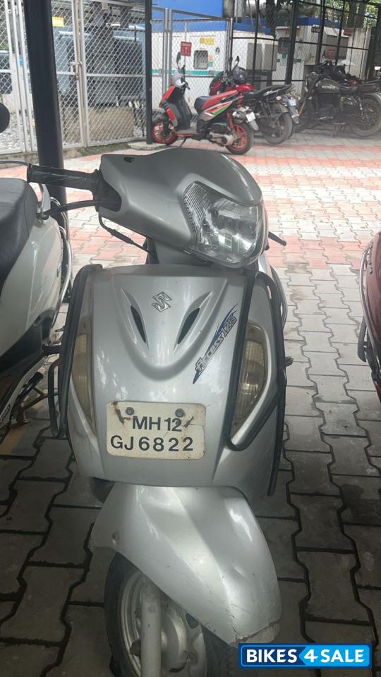 Silver Suzuki Access 125