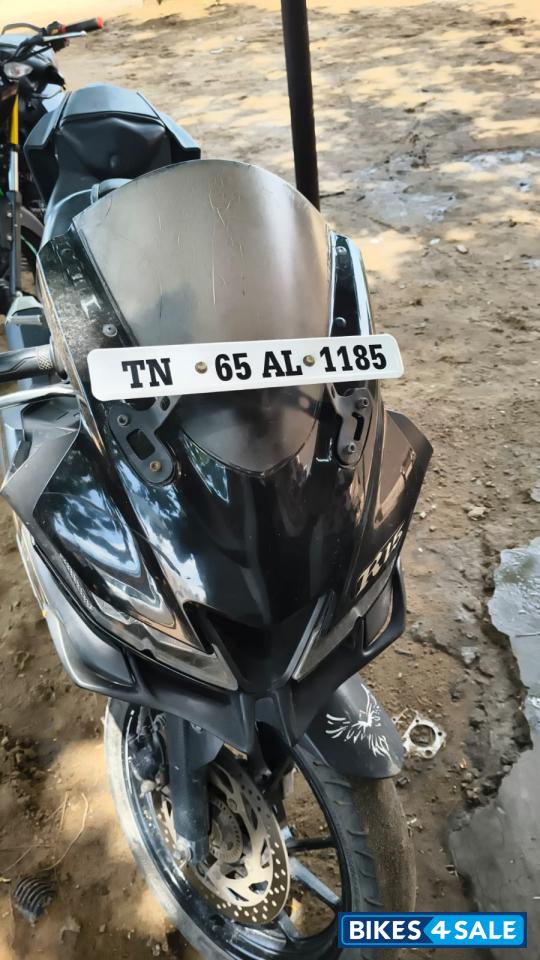 Black Yamaha YZF R15 V3 BS6
