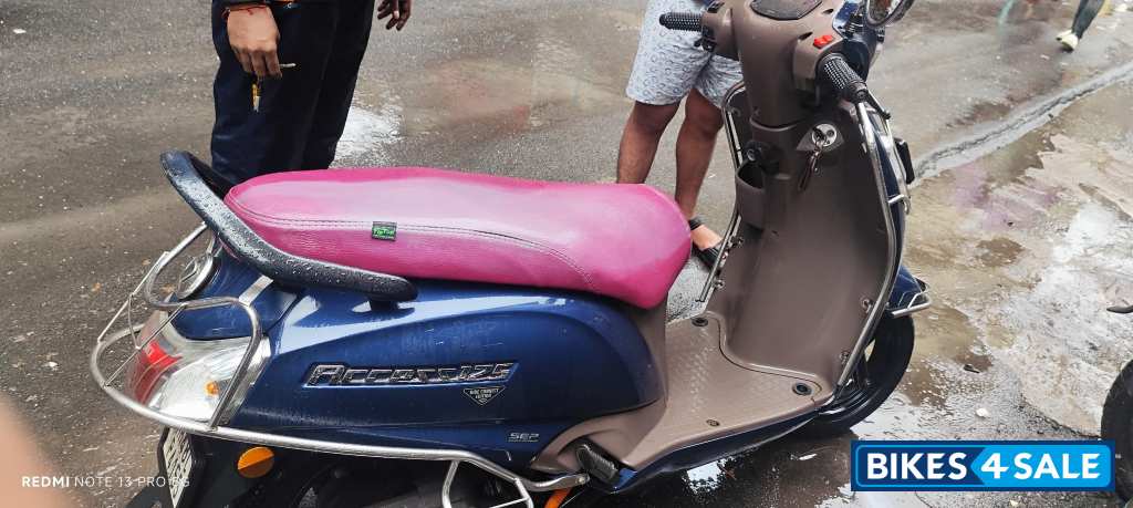 Blue Suzuki Access 125 Bluetooth Enabled