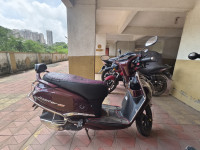 Maroon TVS Jupiter SmartXonnect Disc 2024