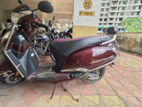 Maroon TVS Jupiter SmartXonnect Disc 2024