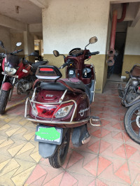 Maroon TVS Jupiter SmartXonnect Disc 2024