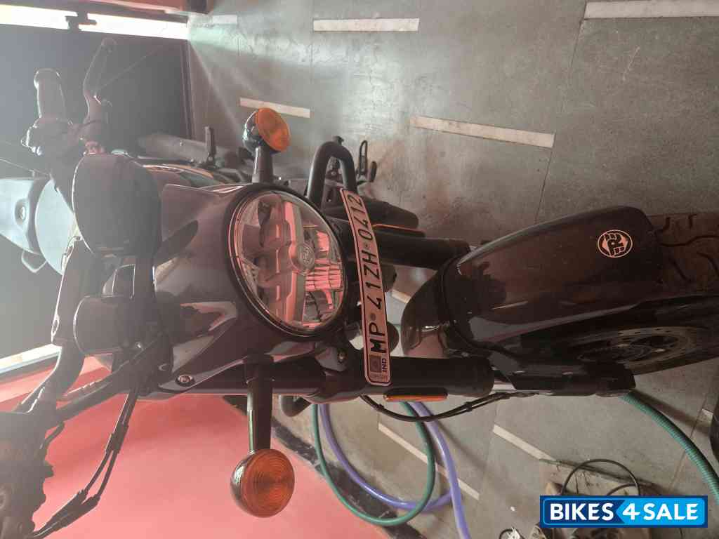 White And Black Royal Enfield Shotgun 650