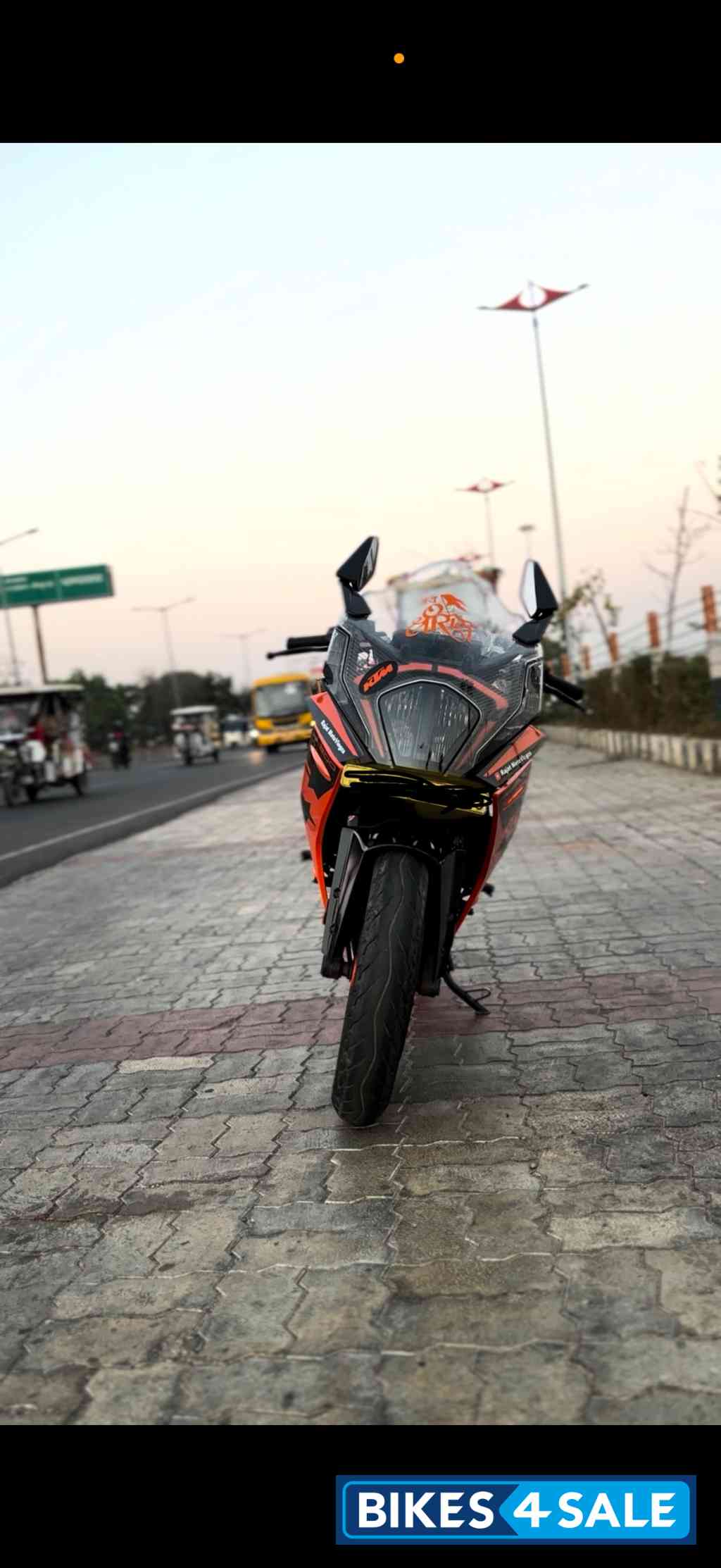 Orange & Black KTM RC 200 2022
