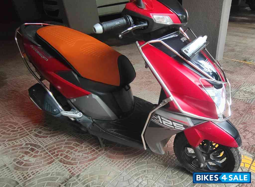 Matte Red TVS NTORQ 125