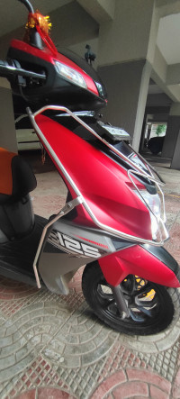 Matte Red TVS NTORQ 125