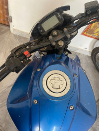 Blue Suzuki Gixxer 150