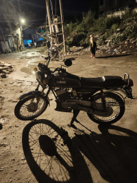 Maroon Yamaha RX 100