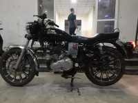 Black Royal Enfield Bullet Electra