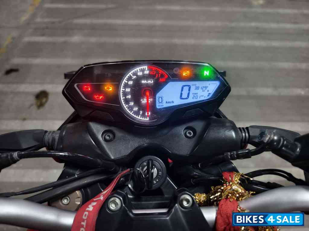 Red Bajaj Pulsar N250 Dual Channel ABS