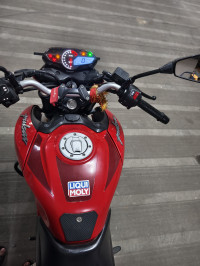 Red Bajaj Pulsar N250 Dual Channel ABS