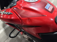 Red Bajaj Pulsar N250 Dual Channel ABS