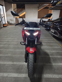 Red Bajaj Pulsar N250 Dual Channel ABS
