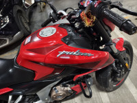 Red Bajaj Pulsar N250 Dual Channel ABS