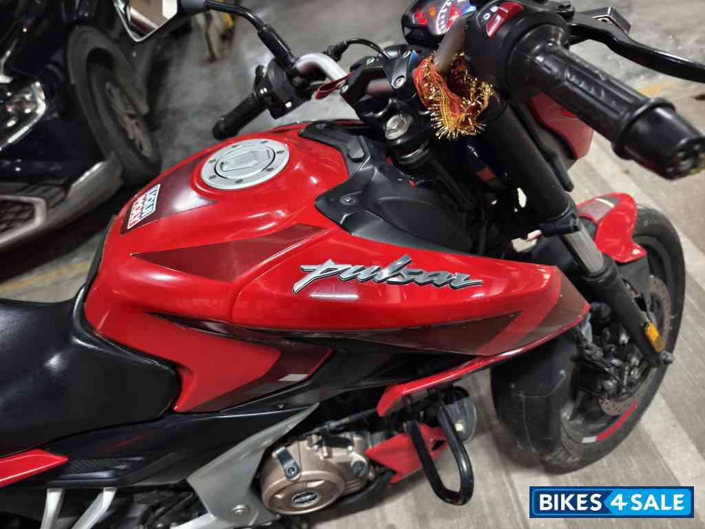 Red Bajaj Pulsar N250 Dual Channel ABS