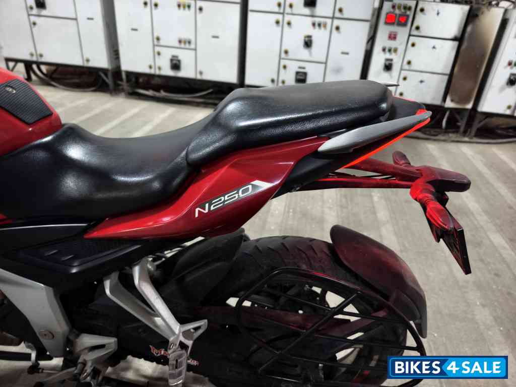 Red Bajaj Pulsar N250 Dual Channel ABS