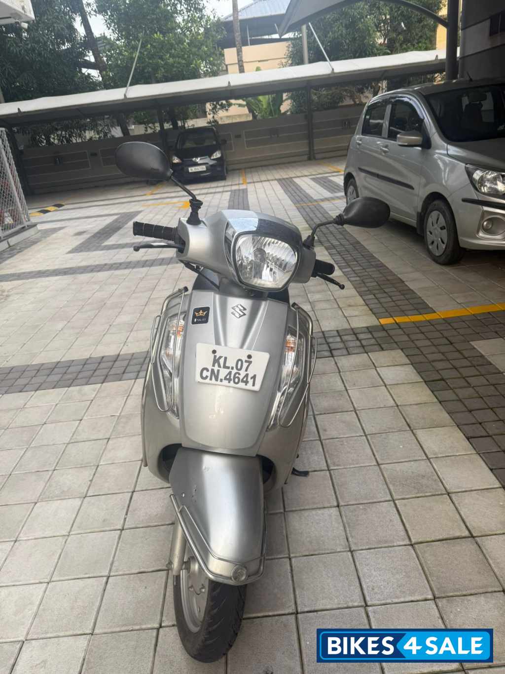 Silver Suzuki Access 125