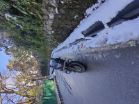 Black And Red Bajaj Pulsar 220F BS6