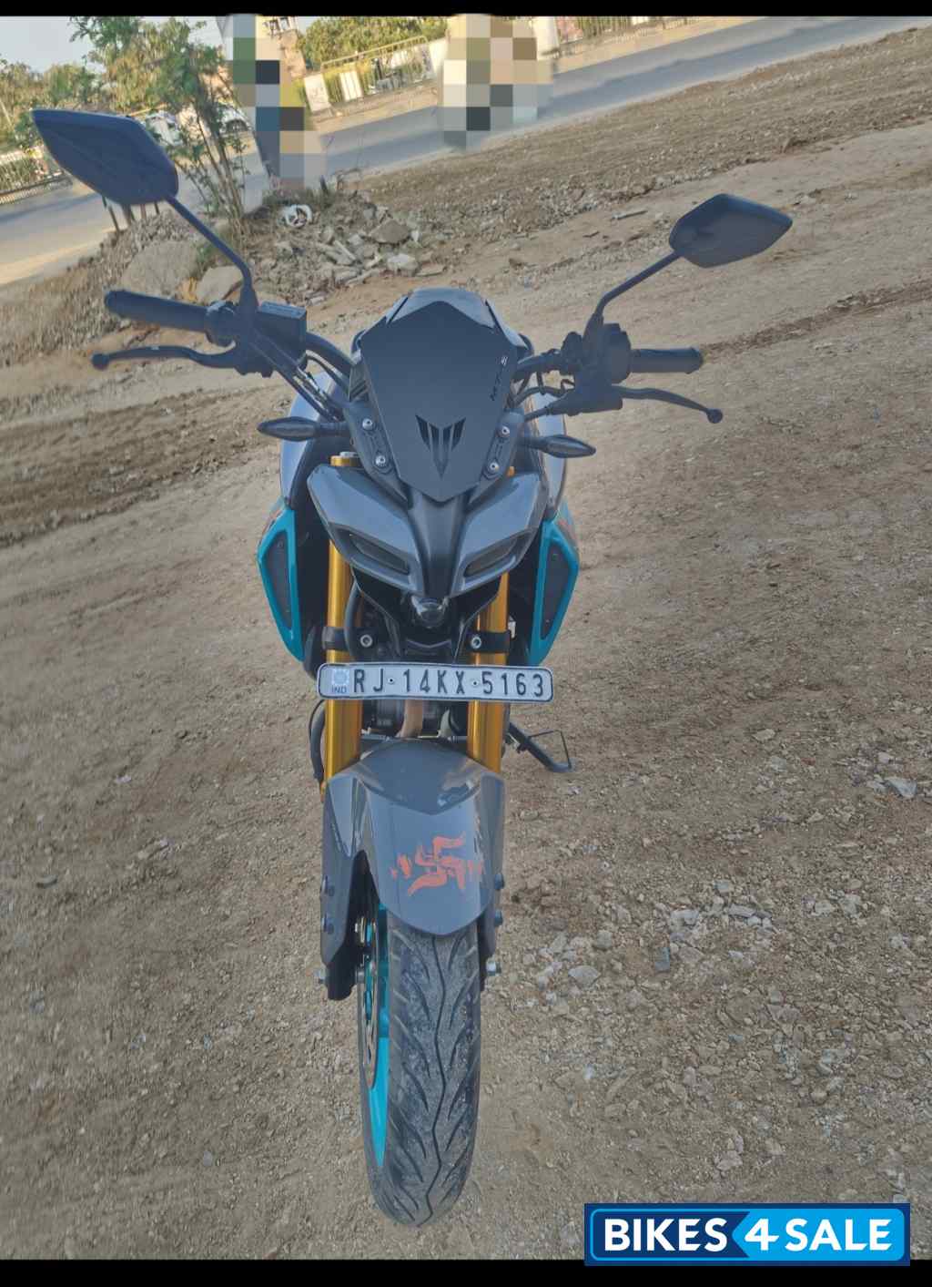 Cyan Blue/pastal Dark Grey Yamaha MT-15 Ver 2.0