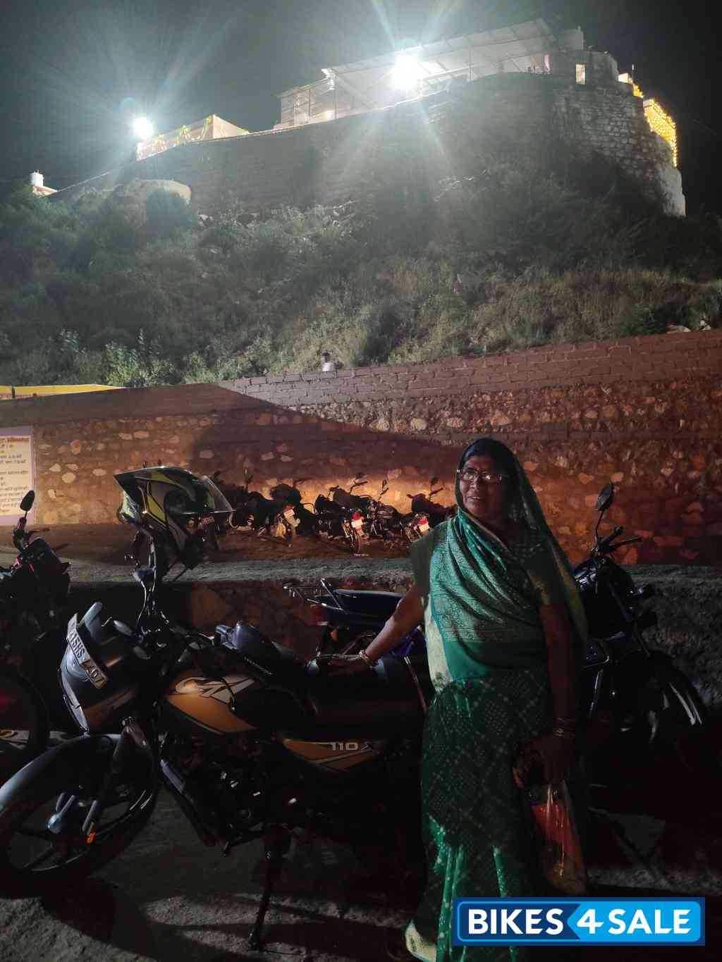 Army Green Bajaj CT110X