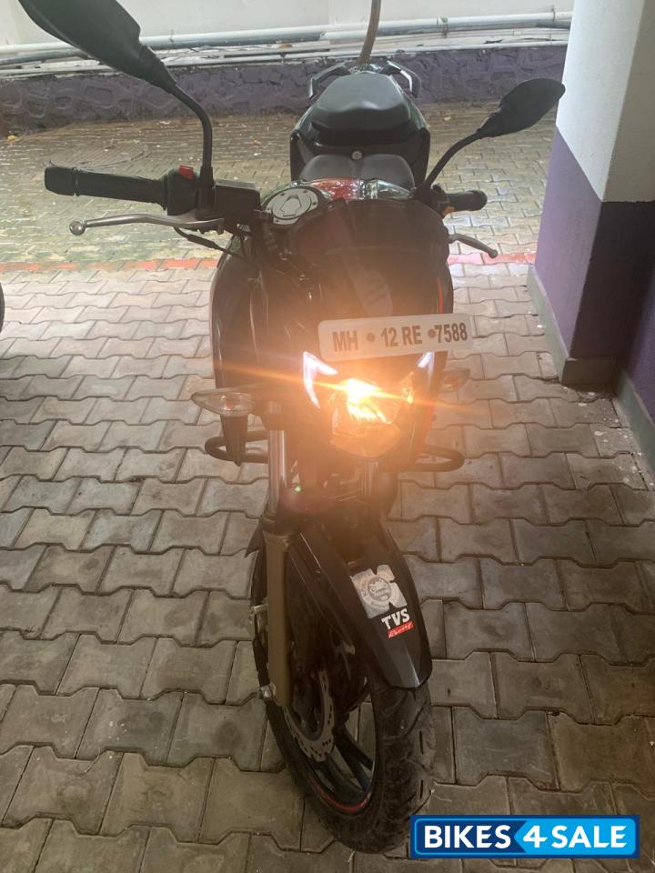 Black TVS Apache RTR 200 4V ABS Race Edition 2.0 Black TVS Apache RTR 200 4V ABS Race Edition 2.0