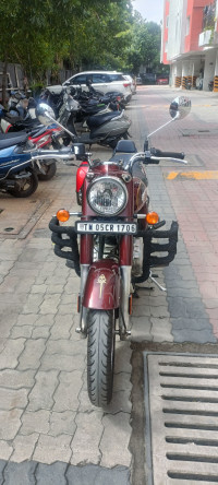 Maroon Royal Enfield Bullet Standard 350