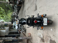 Black Royal Enfield Meteor 350 Stellar